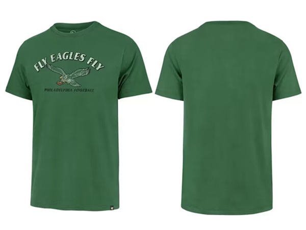 Men's Philadelphia Eagles Green T-Shirt Men's Philadelphia Eagles Green T-Shirt
